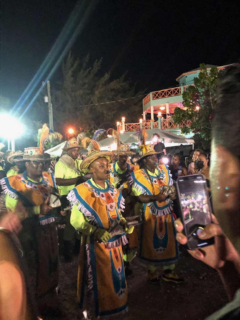 Thursday Fish Fry in TCI - at night